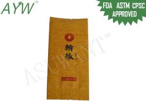 پاکت نامه اشک آور کیسه های چای قهوه ای رنگ سفارشی برای بسته های مینی چای مینی