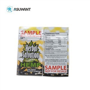 پلاستیکی ماری جوانان Canabis mylar ziplock کیسه علفهای هرز کلوچه های گیاهی