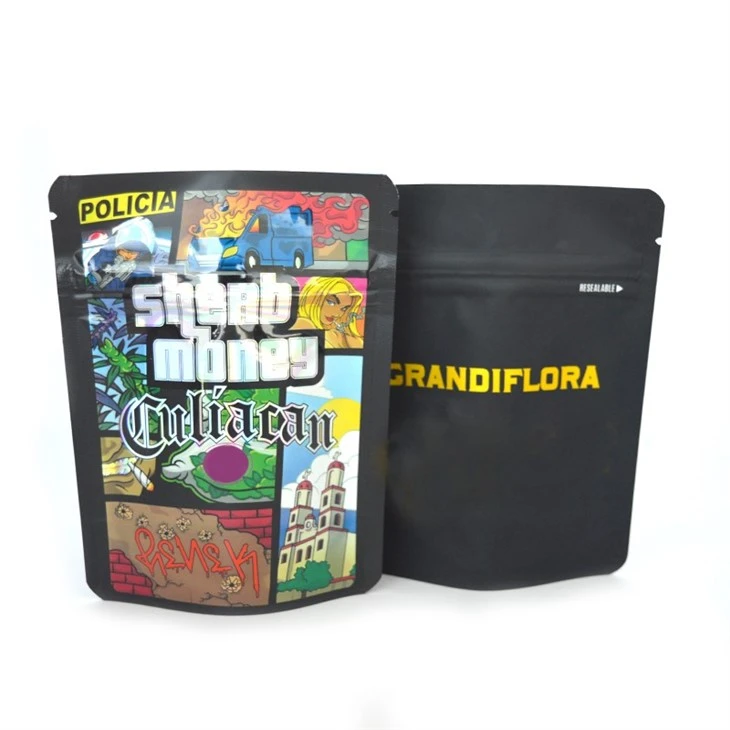 3.5G Runtz 420 Packing Bags Holographic Laser Food Grade Candy Packaging Bag