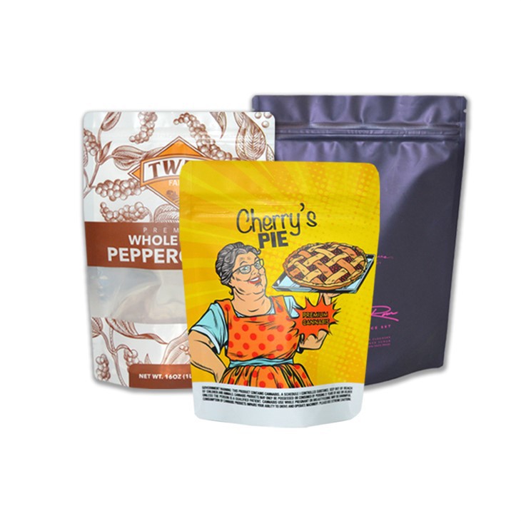Custom Printed Exit Smell Proof Child Resistant Packaging Bag