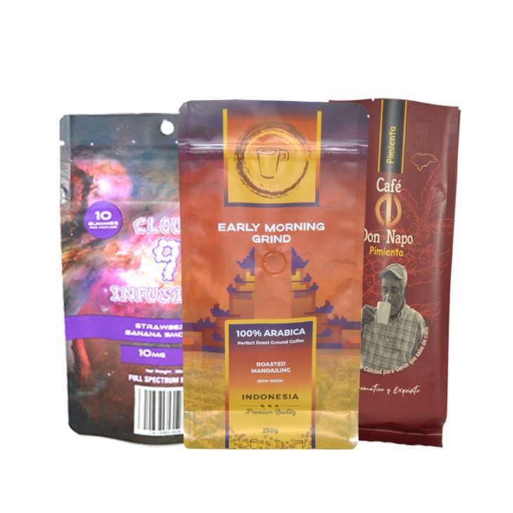 Custom Printed Exit Smell Proof Child Resistant Packaging Bag