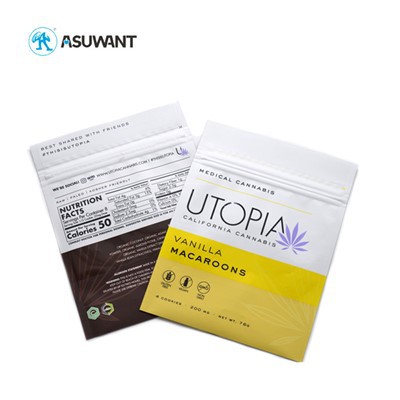 کیسه های زیپ ضد بوی کوچک صاف سیاه با نوار دو طرفه معطر