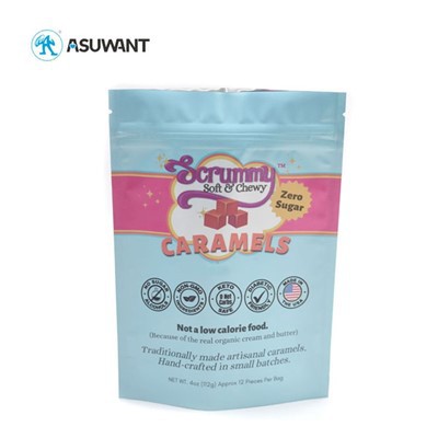 مواد غذایی بسته بندی مواد غذایی کیسه های پلاستیکی اثبات رطوبت ، پایه کیسه قفل زیپ