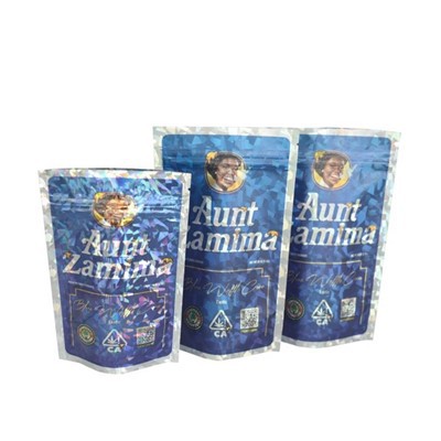 Gummies Cookie Edible Cannaburst Holographic بسته بندی 3.5 کیسه Mylar